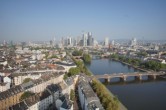 Archiv Foto Webcam Panoramablick auf die Skyline Frankfurt 07:00