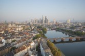 Archiv Foto Webcam Panoramablick auf die Skyline Frankfurt 07:00