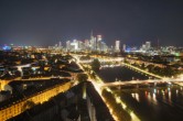 Archiv Foto Webcam Panoramablick auf die Skyline Frankfurt 03:00