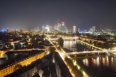 Archived image Webcam Panoramic View over to the Skyline of Frankfurt 03:00