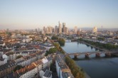 Archived image Webcam Panoramic View over to the Skyline of Frankfurt 05:00