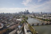 Archived image Webcam Panoramic View over to the Skyline of Frankfurt 15:00
