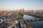 Archiv Foto Webcam Panoramablick auf die Skyline Frankfurt 05:00