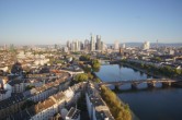 Archiv Foto Webcam Panoramablick auf die Skyline Frankfurt 06:00