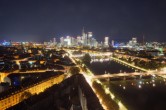 Archiv Foto Webcam Panoramablick auf die Skyline Frankfurt 03:00