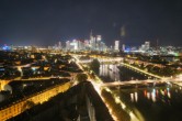 Archiv Foto Webcam Panoramablick auf die Skyline Frankfurt 01:00