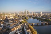 Archiv Foto Webcam Panoramablick auf die Skyline Frankfurt 06:00