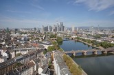 Archiv Foto Webcam Panoramablick auf die Skyline Frankfurt 09:00