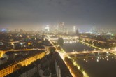 Archiv Foto Webcam Panoramablick auf die Skyline Frankfurt 23:00