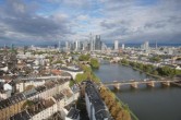 Archiv Foto Webcam Panoramablick auf die Skyline Frankfurt 08:00