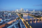 Archiv Foto Webcam Panoramablick auf die Skyline Frankfurt 05:00