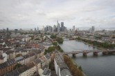 Archived image Webcam Panoramic View over to the Skyline of Frankfurt 10:00