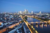 Archiv Foto Webcam Panoramablick auf die Skyline Frankfurt 05:00