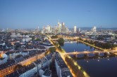 Archiv Foto Webcam Panoramablick auf die Skyline Frankfurt 05:00