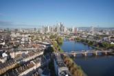 Archiv Foto Webcam Panoramablick auf die Skyline Frankfurt 07:00