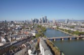 Archived image Webcam Panoramic View over to the Skyline of Frankfurt 11:00