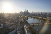 Archiv Foto Webcam Panoramablick auf die Skyline Frankfurt 17:00