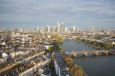Archiv Foto Webcam Panoramablick auf die Skyline Frankfurt 07:00