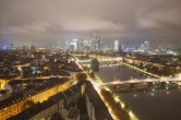 Archiv Foto Webcam Panoramablick auf die Skyline Frankfurt 18:00