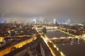 Archiv Foto Webcam Panoramablick auf die Skyline Frankfurt 22:00