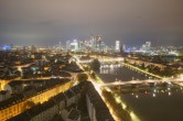Archiv Foto Webcam Panoramablick auf die Skyline Frankfurt 01:00