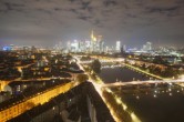 Archived image Webcam Panoramic View over to the Skyline of Frankfurt 05:00
