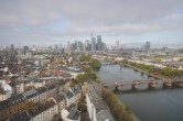 Archived image Webcam Panoramic View over to the Skyline of Frankfurt 09:00