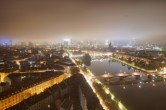 Archiv Foto Webcam Panoramablick auf die Skyline Frankfurt 01:00