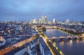 Archiv Foto Webcam Panoramablick auf die Skyline Frankfurt 17:00