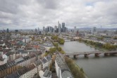 Archived image Webcam Panoramic View over to the Skyline of Frankfurt 11:00