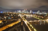Archiv Foto Webcam Panoramablick auf die Skyline Frankfurt 01:00