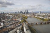Archived image Webcam Panoramic View over to the Skyline of Frankfurt 11:00