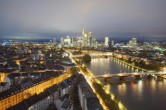 Archived image Webcam Panoramic View over to the Skyline of Frankfurt 05:00