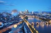 Archiv Foto Webcam Panoramablick auf die Skyline Frankfurt 05:00