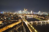 Archiv Foto Webcam Panoramablick auf die Skyline Frankfurt 19:00