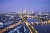 Archiv Foto Webcam Panoramablick auf die Skyline Frankfurt 05:00