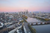 Archiv Foto Webcam Panoramablick auf die Skyline Frankfurt 06:00
