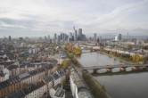 Archiv Foto Webcam Panoramablick auf die Skyline Frankfurt 13:00