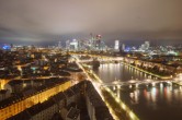 Archived image Webcam Panoramic View over to the Skyline of Frankfurt 21:00