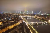 Archiv Foto Webcam Panoramablick auf die Skyline Frankfurt 23:00
