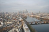 Archived image Webcam Panoramic View over to the Skyline of Frankfurt 08:00