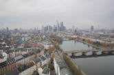 Archived image Webcam Panoramic View over to the Skyline of Frankfurt 11:00