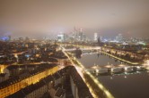 Archived image Webcam Panoramic View over to the Skyline of Frankfurt 01:00