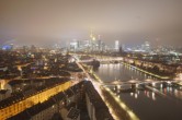 Archived image Webcam Panoramic View over to the Skyline of Frankfurt 05:00