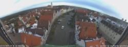 Archiv Foto Webcam Günzburg Marktplatz 13:00