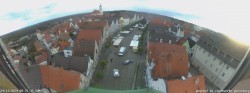 Archiv Foto Webcam Günzburg Marktplatz 07:00