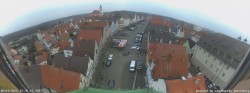 Archived image Webcam Günzburg Town Square 11:00