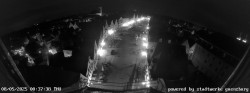 Archiv Foto Webcam Günzburg Marktplatz 23:00
