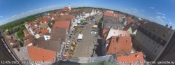 Archiv Foto Webcam Günzburg Marktplatz 13:00