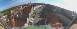 Archiv Foto Webcam Günzburg Marktplatz 09:00